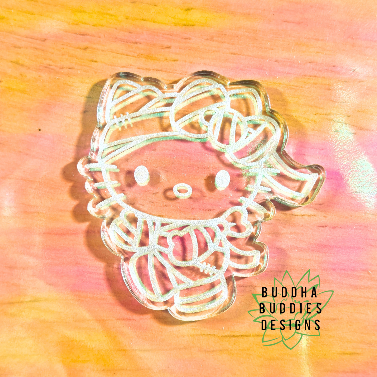 Mummy Bow Cat Silicone Mold