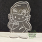 Grumpy Green Monster Cat Silicone Mold