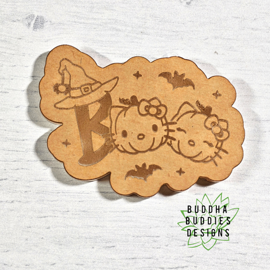 Witchy Cat Duo Silicone Mold