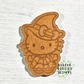 Witch Hat Bow Cat Silicone Mold