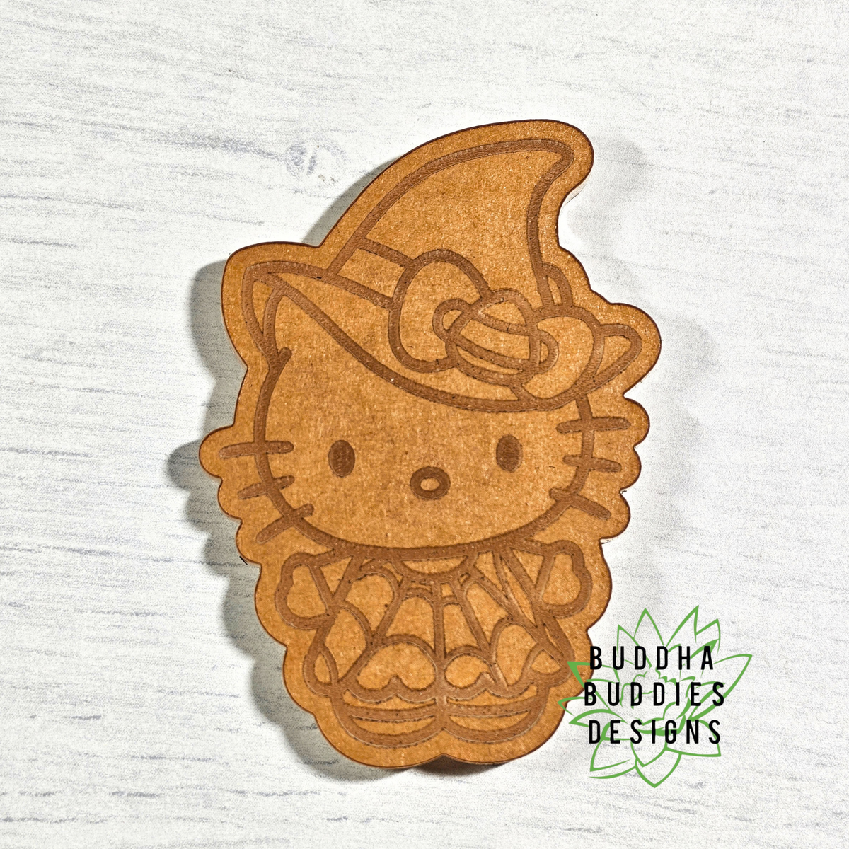 Witch Hat Bow Cat Silicone Mold