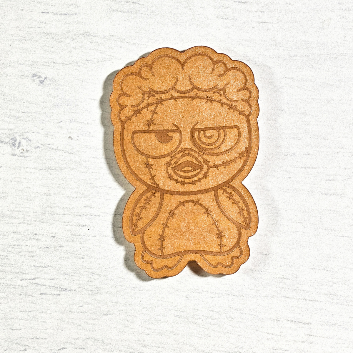 Frankenstein Grumpy Penguin Silicone Mold