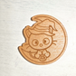 Moonlight Witch Cat Silicone Mold