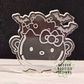 Batty Bow Cat Cauldron Silicone Mold